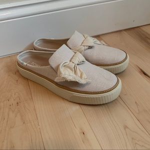 Toms Natural Heritage Canvas Knot Sunrise Slip-Ons